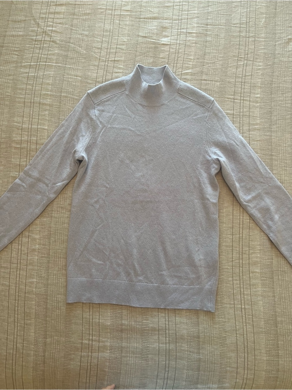 NWOT Banana Republic Light Blue Mockneck Sweater